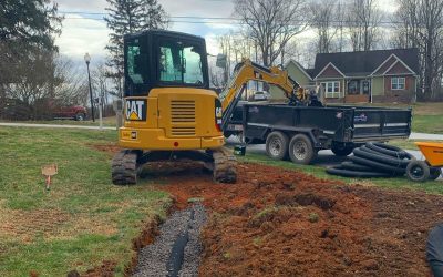 Excavation & French Drain